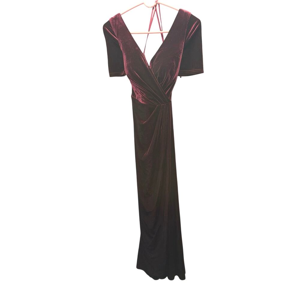 NWOT Unaltered Burgundy Revelry Giselle Dress Size 12 - Picture 3 of 5